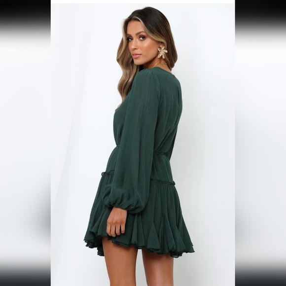 NWT, Once In A Blue Moon Dress Green, Size 6 (M) - Picture 2 of 11